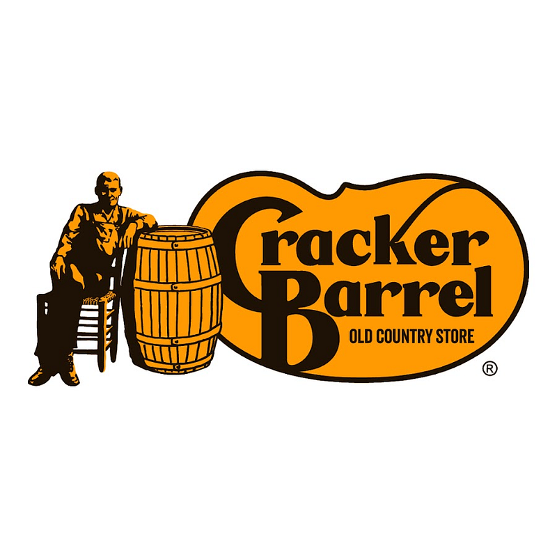 Cracker Barrel logo, Old Timer, 1977