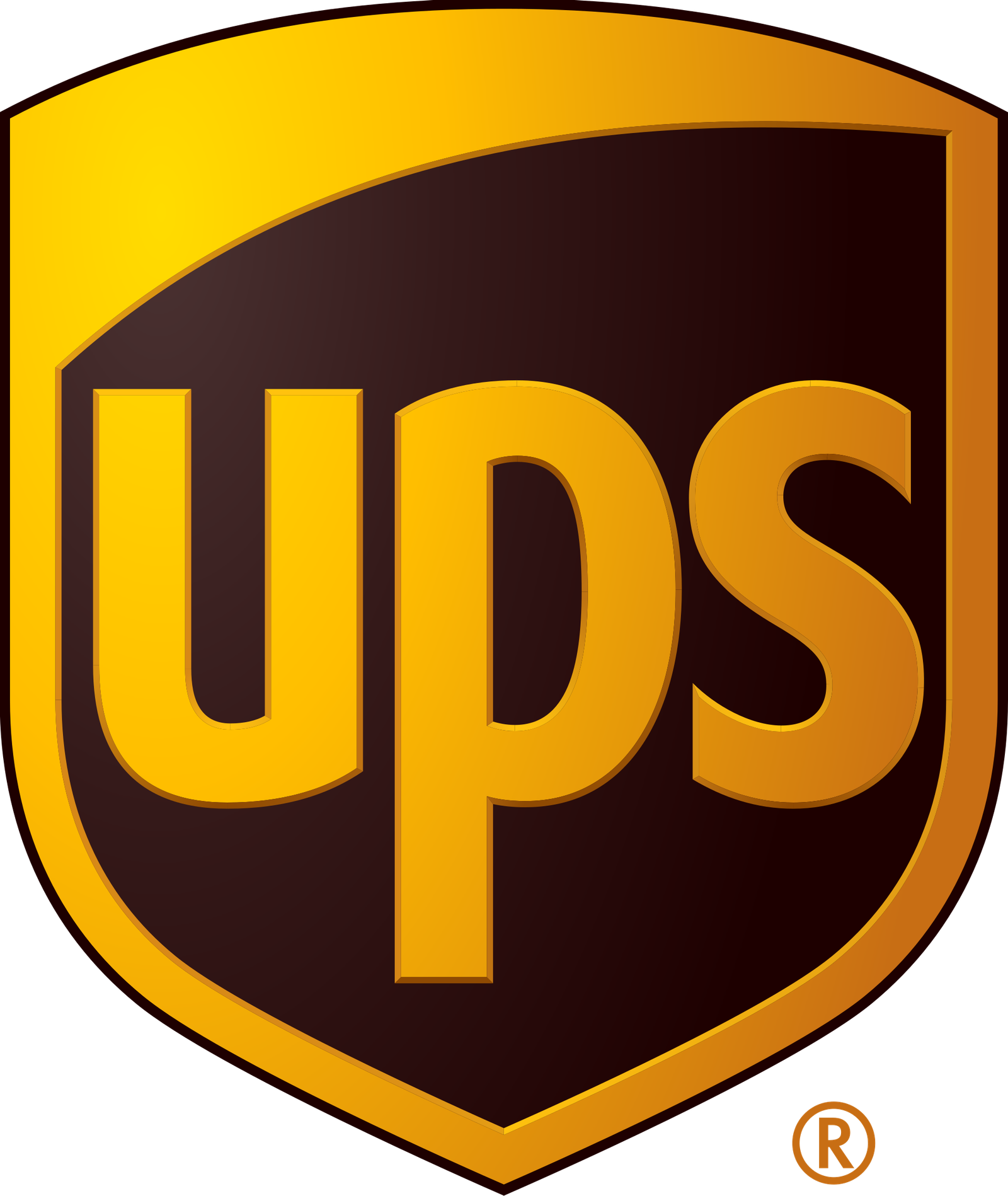 UPS logo, Shield, 2003