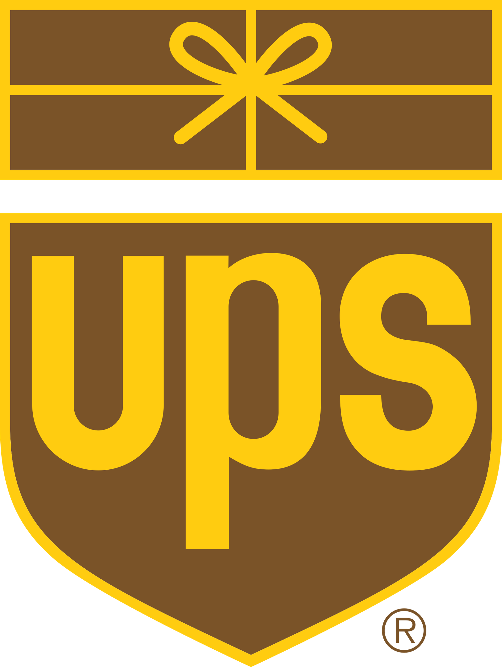 UPS logo, Paul Rand, 1961