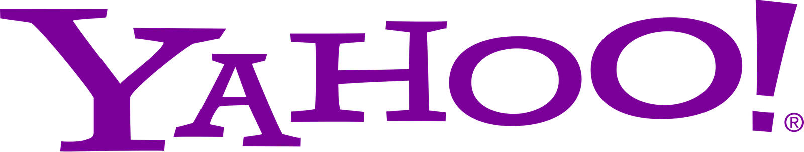 Yahoo logo, Purple, 2009
